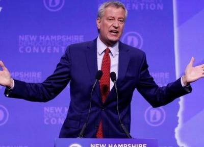 شهردار نیویورک از انتخابات درون حزبی دموکرات ها کنار کشید