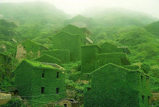 روستایی که طبیعت آن را پس گرفت