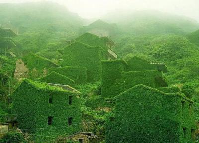 روستایی که طبیعت آن را پس گرفت