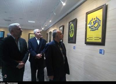 نمایش آثا برتر جشنواره ملی گرافیک رضوی در زاهدان به روایت تصویر
