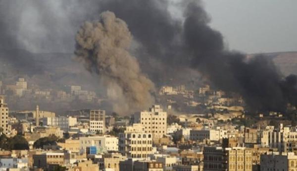 یمن زیر بمباران جنگنده های ائتلاف سعودی