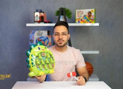 آنالیز اسباب بازی دایناسور چکشی؛ یاری به تقویت حافظه